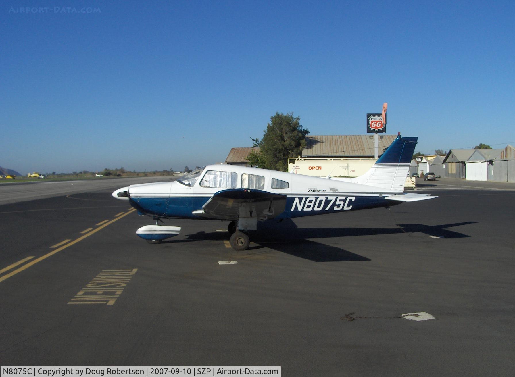 N8075C, 1979 Piper PA-28-181 Archer II C/N 28-8090064, 1979 Piper PA-28-181 ARCHER II, Lycoming O&VO-360 180 Hp