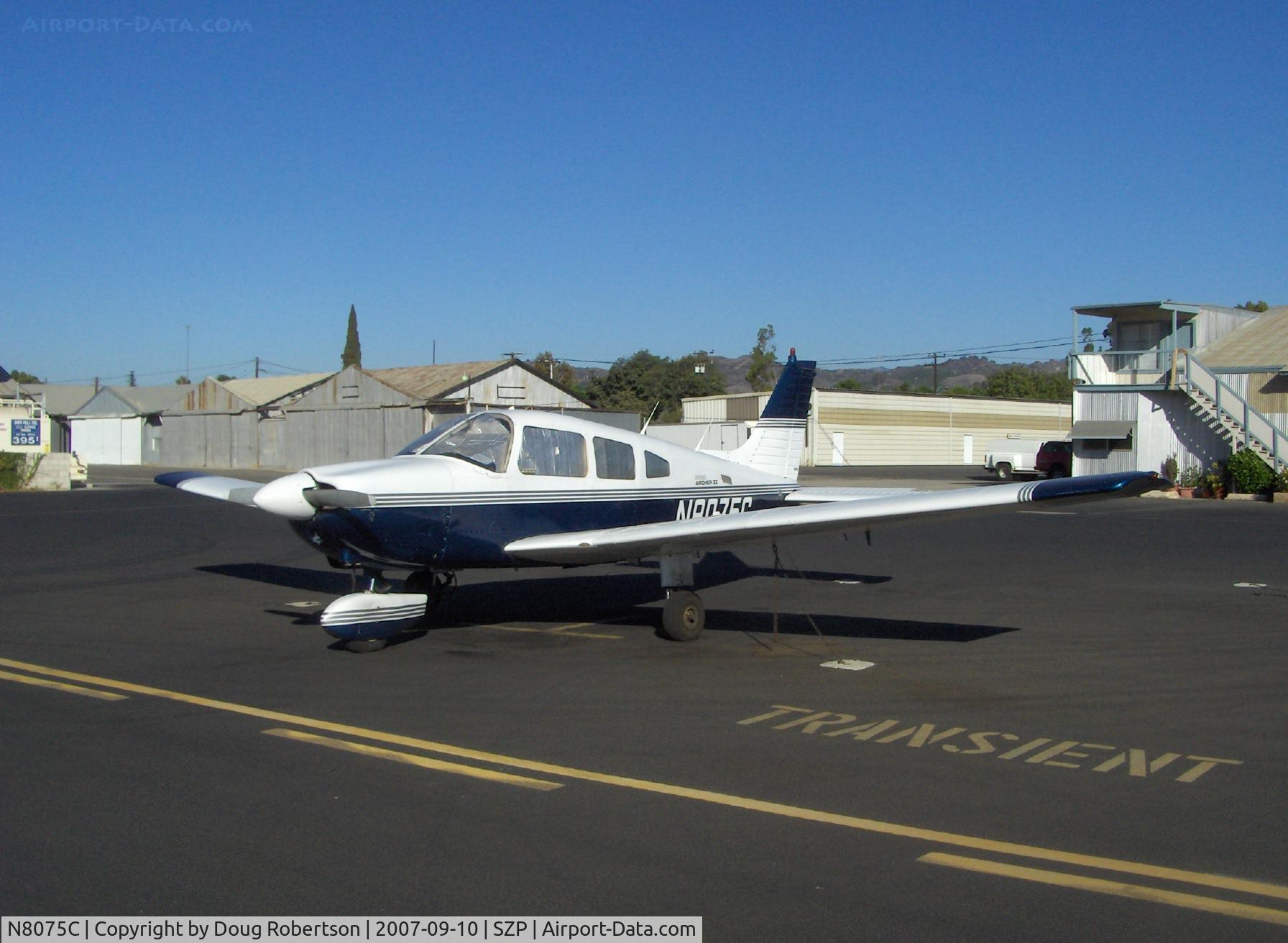 N8075C, 1979 Piper PA-28-181 Archer II C/N 28-8090064, 1979 Piper PA-28-181 ARCHER II, Lycoming O&VO-360 180 Hp