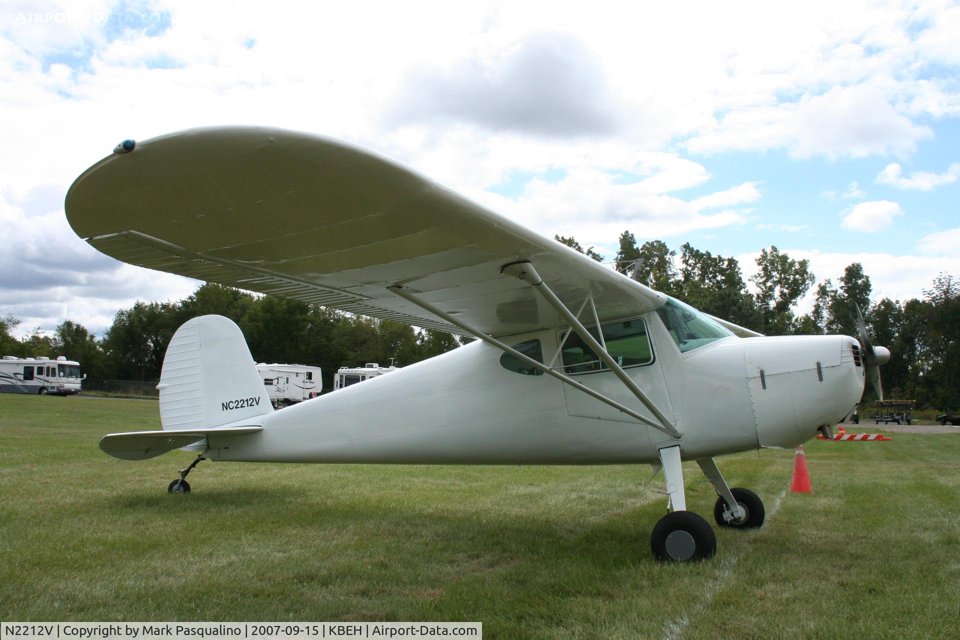 N2212V, 1948 Cessna 140 C/N 14443, Cessna 140