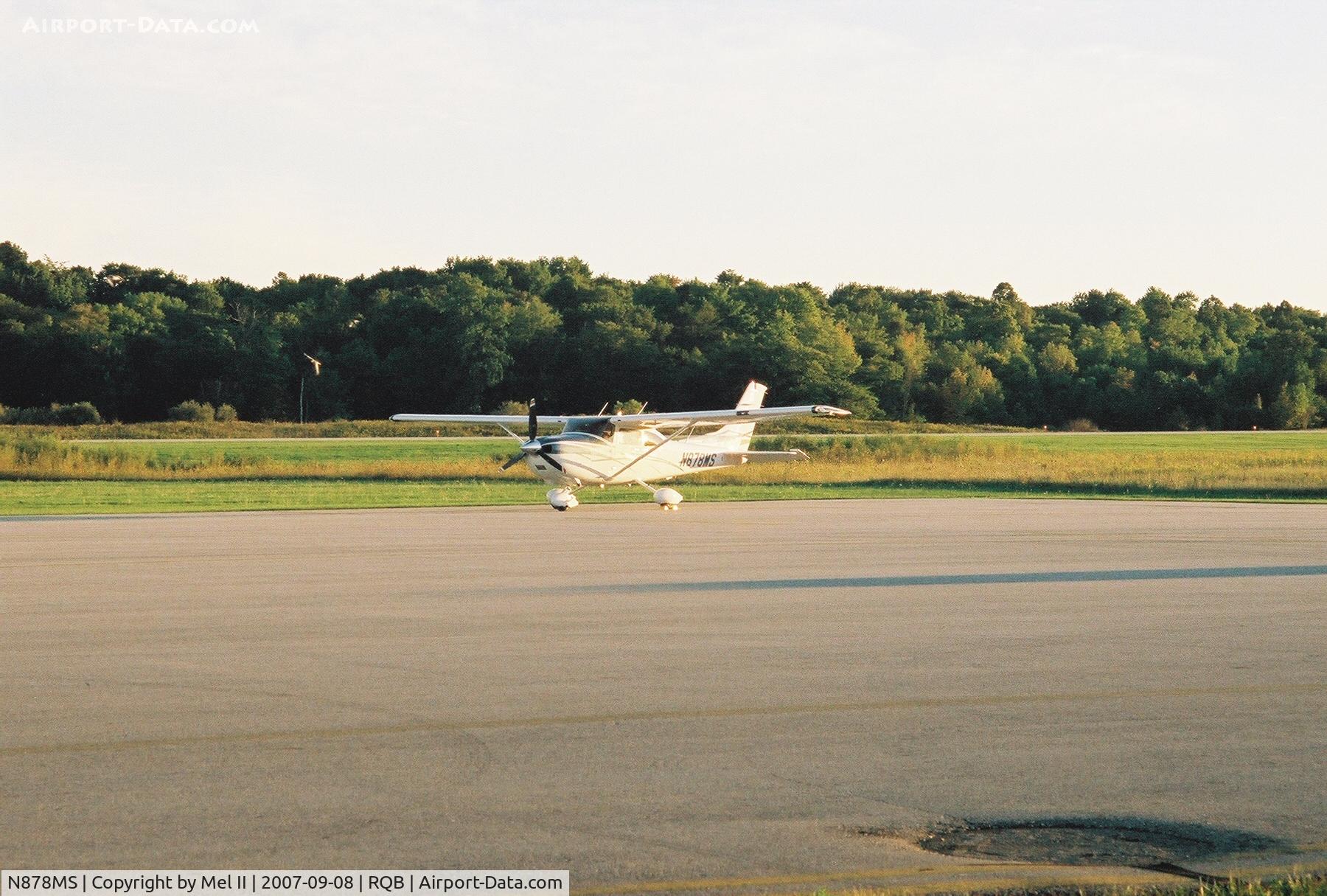 N878MS, 2007 Cessna T182T Turbo Skylane C/N T18208715, Parked @ Roben-Hood Airport (RQB)