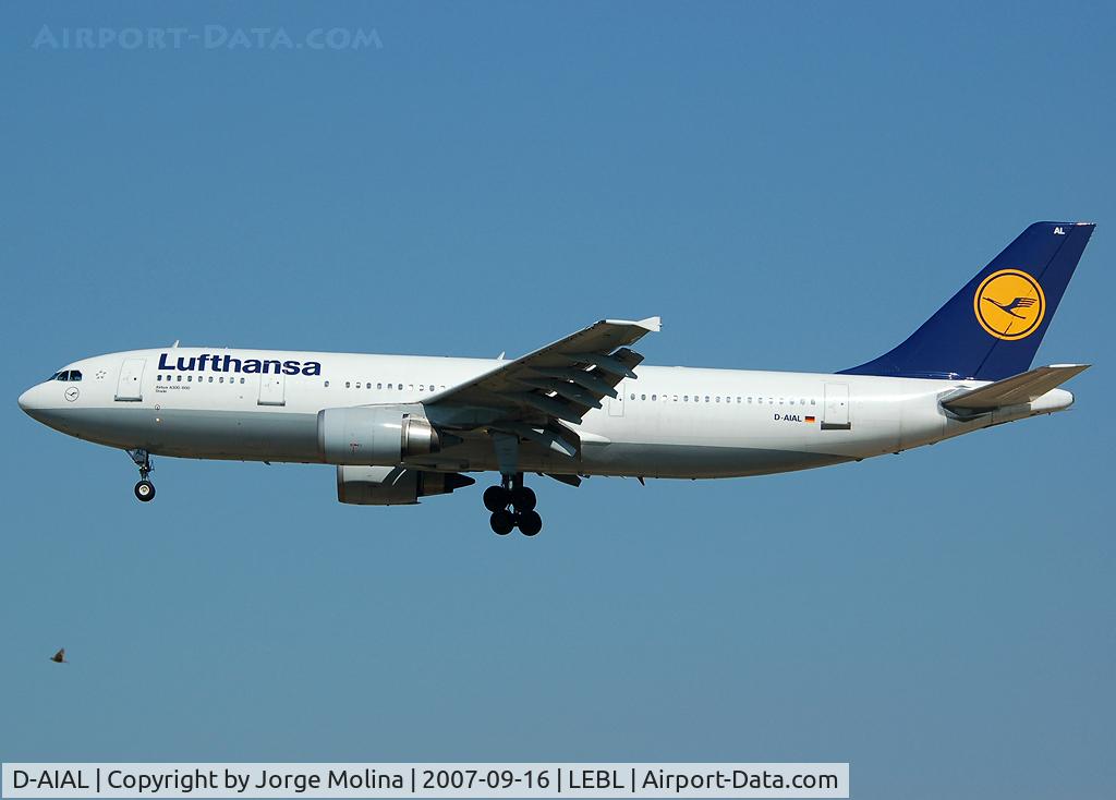 D-AIAL, 1987 Airbus A300B4-603 C/N 405, 