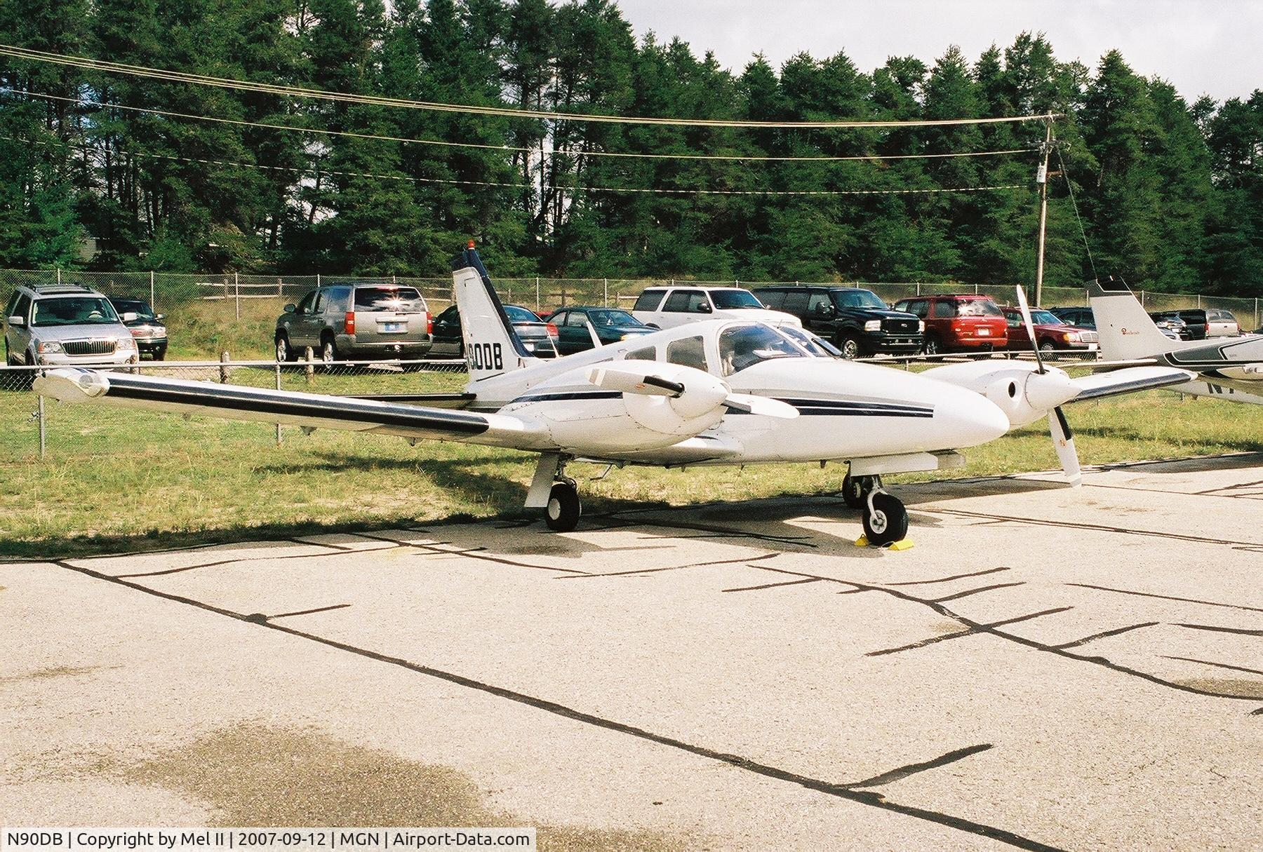 N90DB, 1978 Piper PA-34-200T C/N 34-7870448, Parked @ Harbor Springs Airport (MGN)