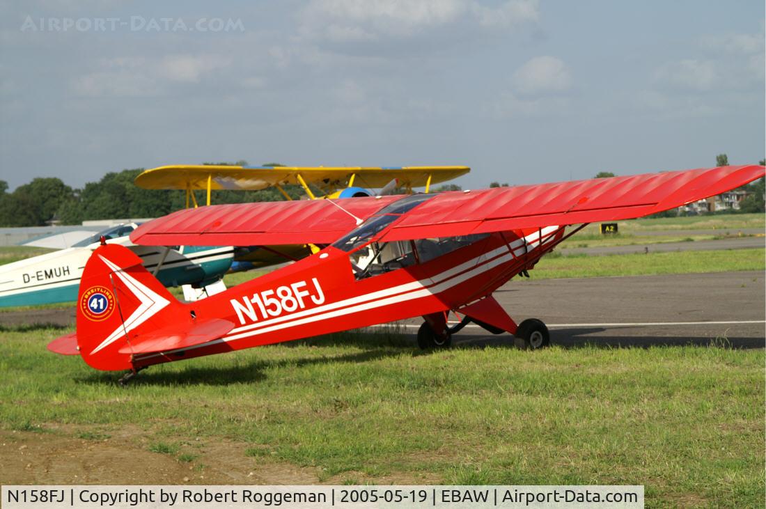 N158FJ, 1965 Piper PA-18-150 Super Cub C/N 18-8312, 17 th Antwerp Stampe Fly In.