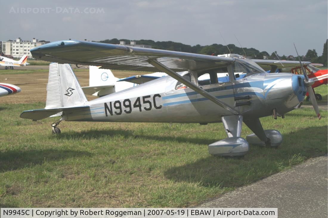 N9945C, 1959 Silvaire 8F C/N S-49, 17 th Antwerp Stampe Fly In.