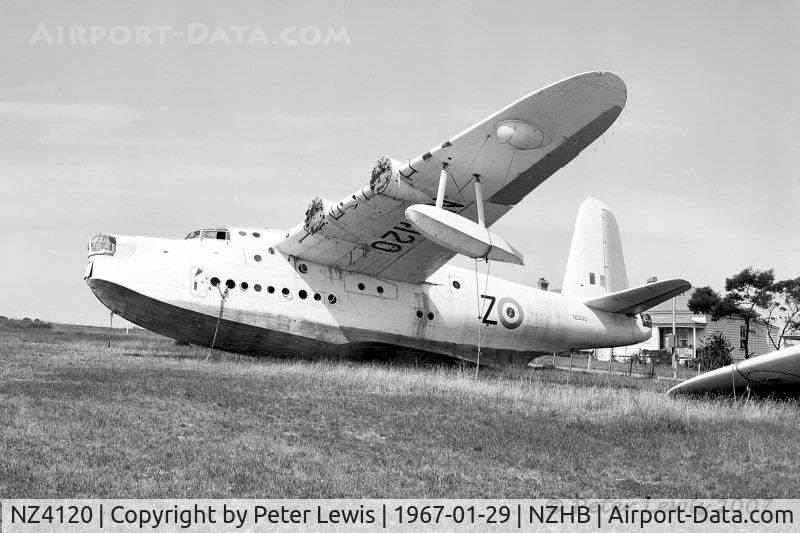 NZ4120, 1945 Short S.25 Sunderland V C/N ex RN291, ex RNZAF 5sdn 'Z'