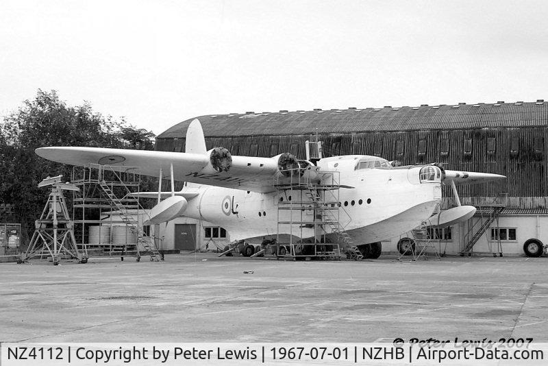 NZ4112, 1945 Short S.25 Sunderland V C/N ex VB881, ex RNZAF 5sdn 'L'