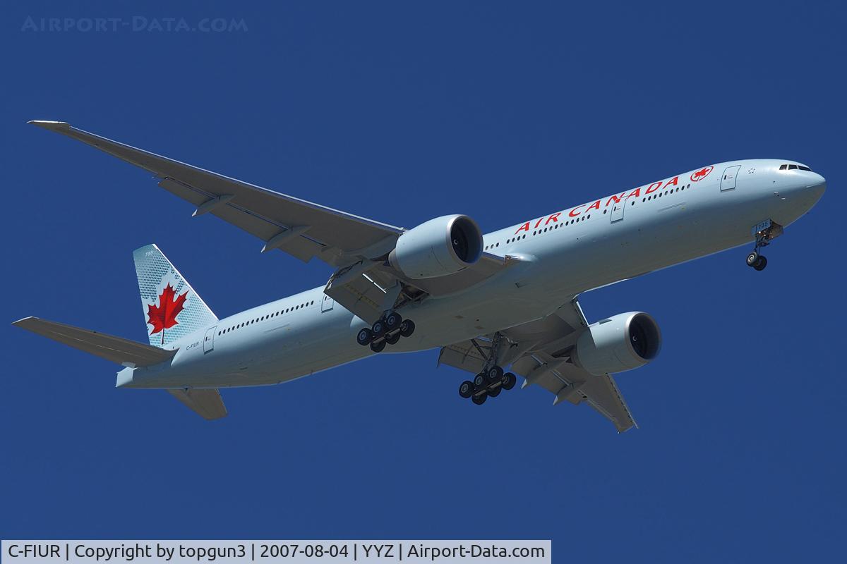 C-FIUR, 2007 Boeing 777-333/ER C/N 35242, Short final for RWY06R.
