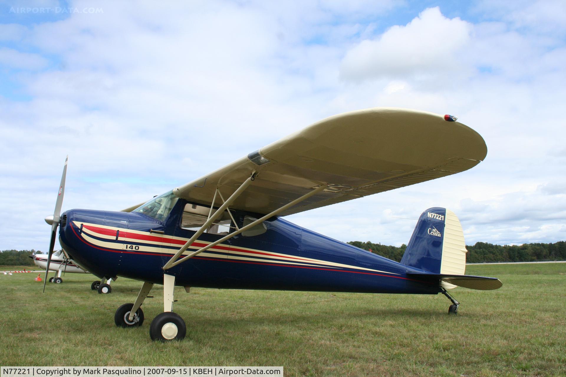 N77221, 1946 Cessna 140 C/N 11683, Cessna 140