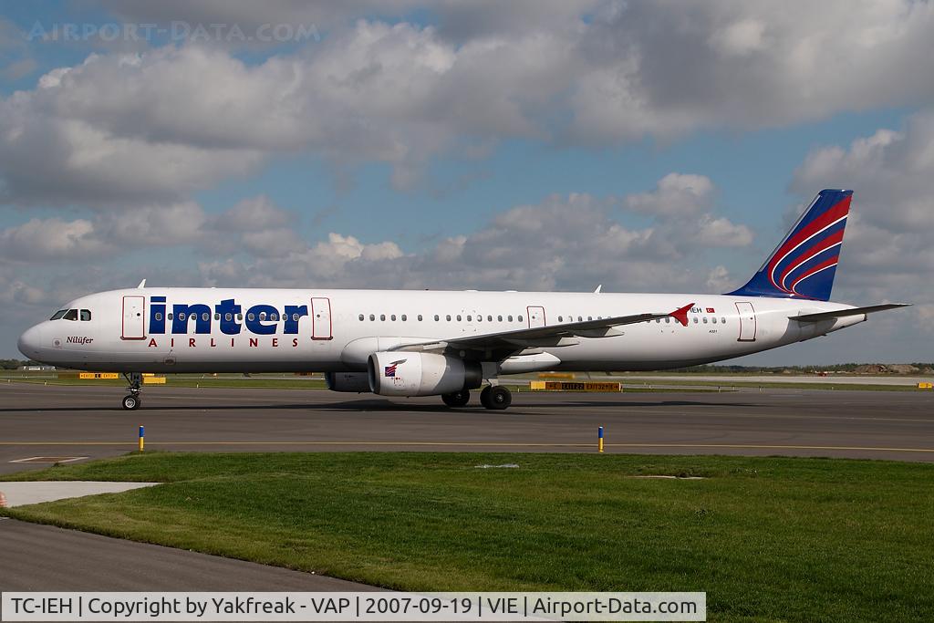 TC-IEH, 1999 Airbus A321-131 C/N 963, Inter Airlines Airbus 321