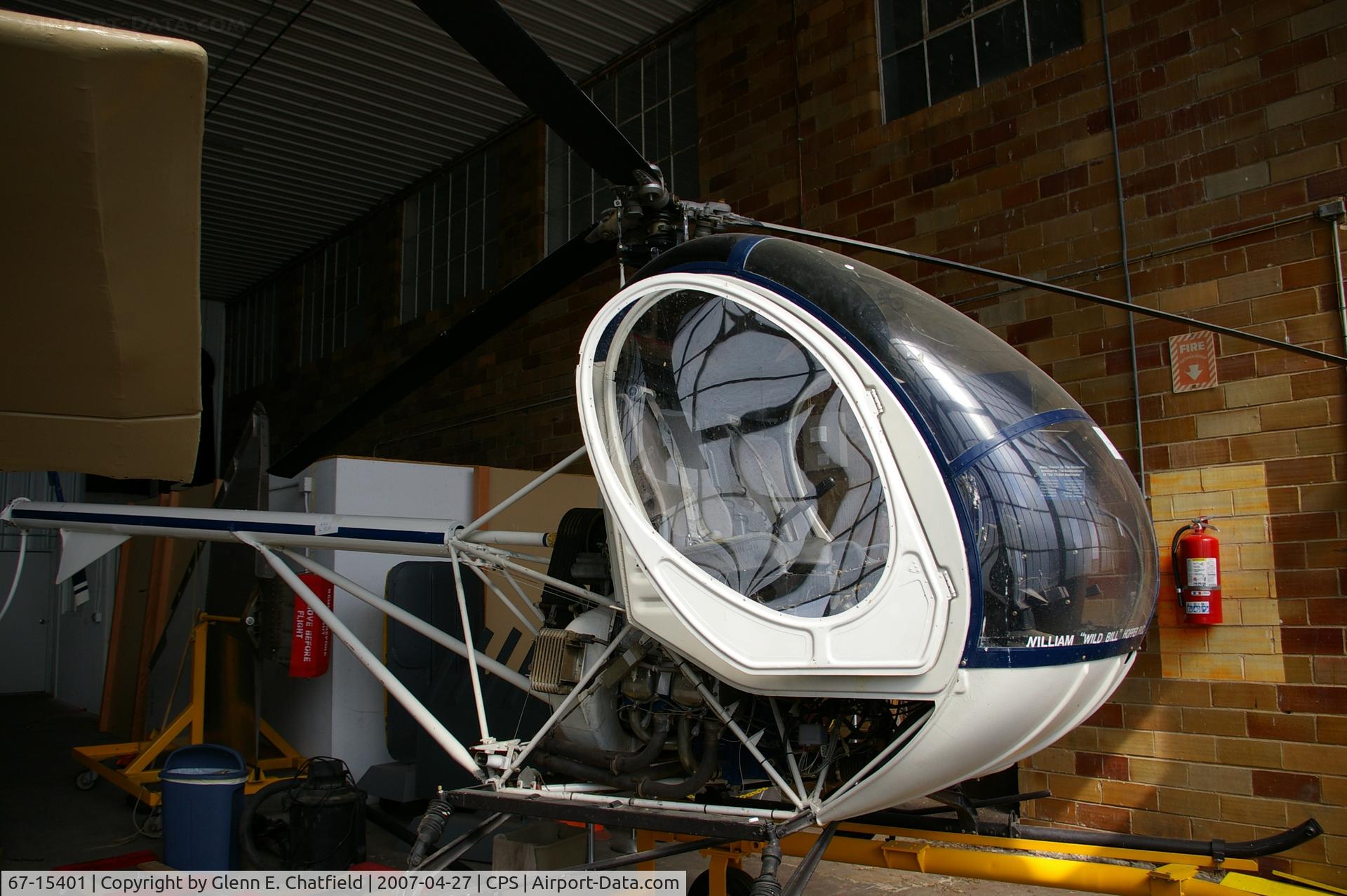 67-15401, 1967 Hughes TH-55A Osage C/N 78-0986, TH-55A at the Greater St. Louis Air & Space Museum