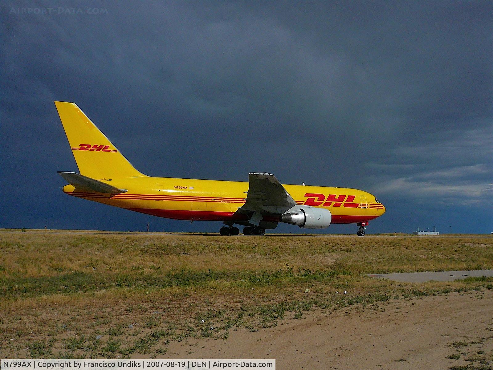 N799AX, 1987 Boeing 767-200 C/N 23432, DHL 767