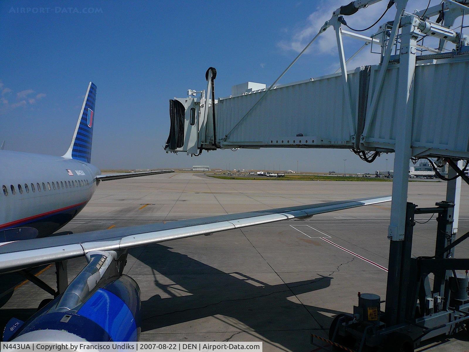 N443UA, 1998 Airbus A320-232 C/N 820, United Airlines A320. B15