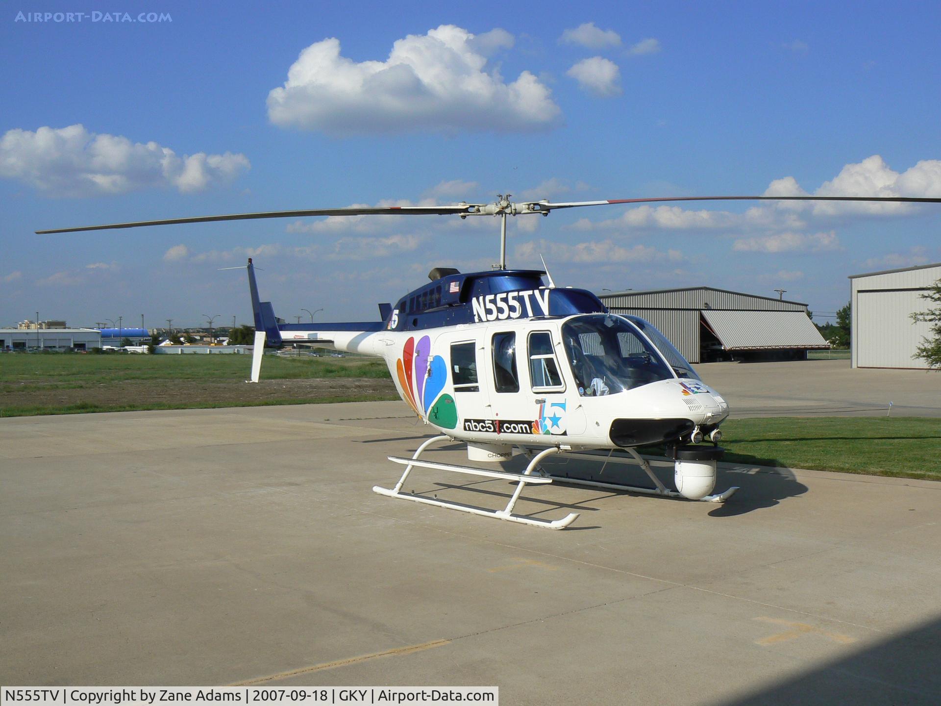 N555TV, 1991 Bell 206L-3 LongRanger III C/N 51456, KXAS - NBC - Channel 5 - Ft. Worth/Dallas