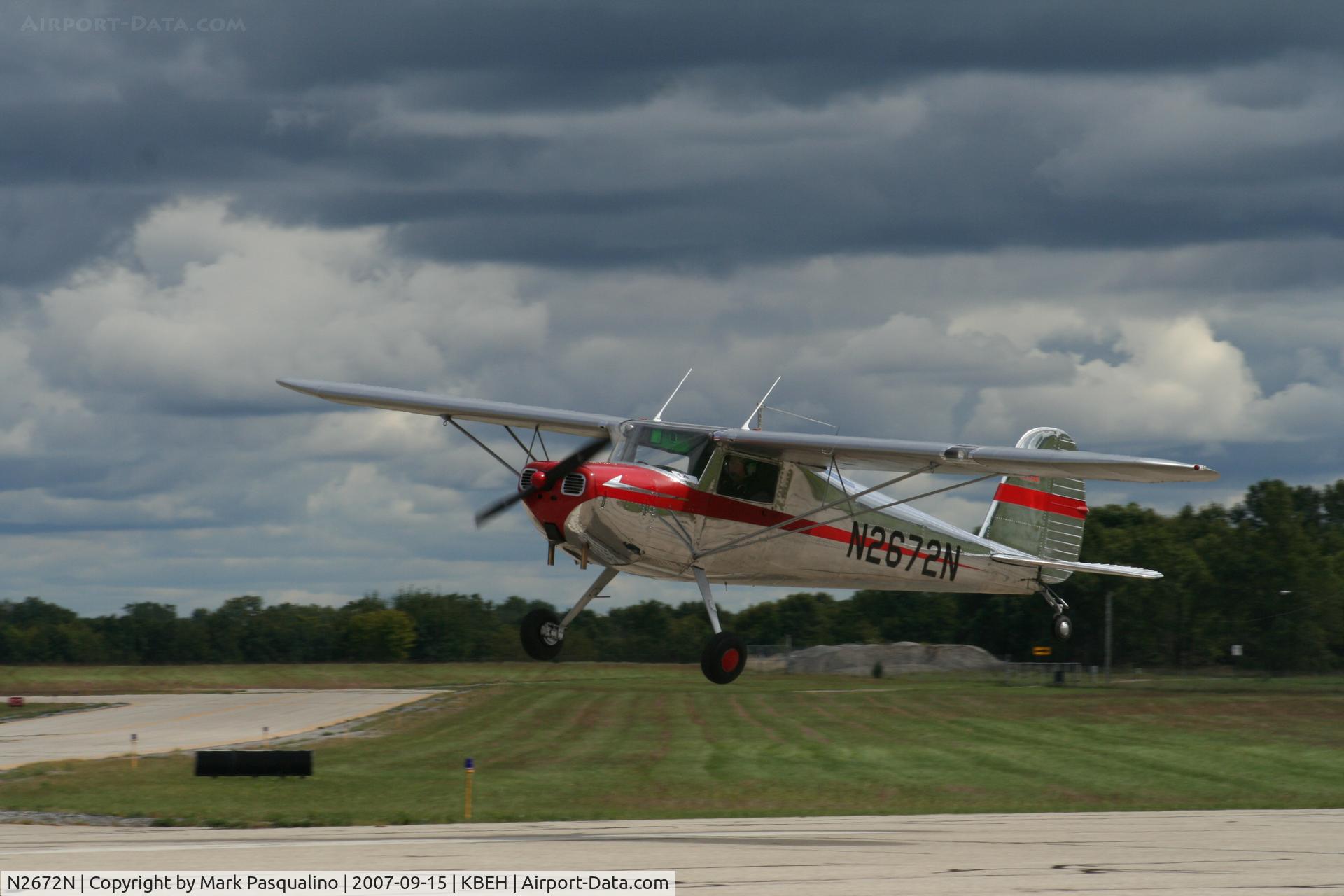 N2672N, 1947 Cessna 120 C/N 12930, Cessna 120