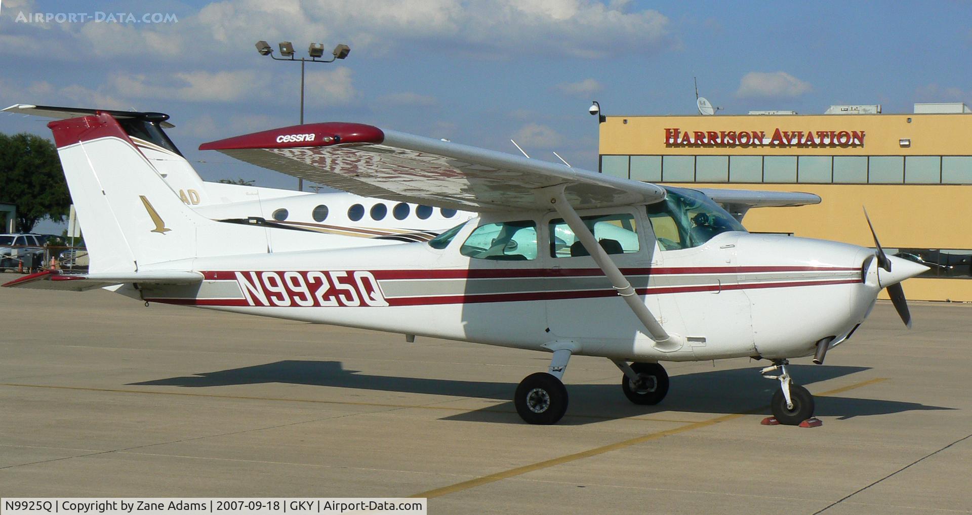 N9925Q, 1975 Cessna 172M C/N 17265869, on the ramp at Arlington Muni