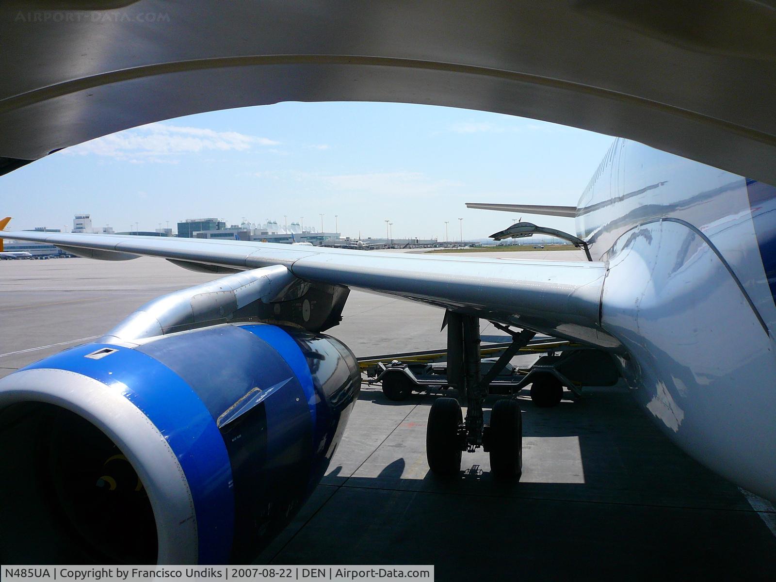 N485UA, 2001 Airbus A320-232 C/N 1617, Ted A320