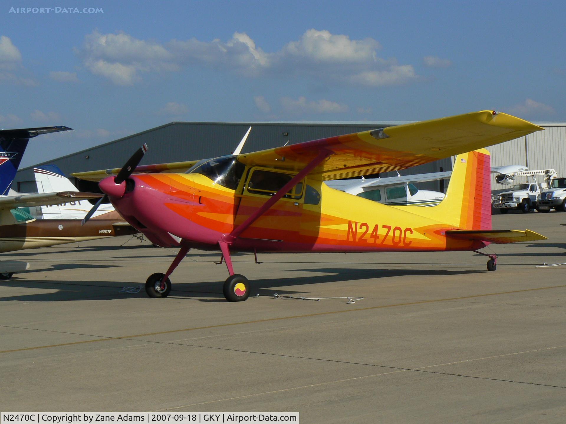 N2470C, Cessna 180 C/N 30770, on the ramp at Arlington Muni