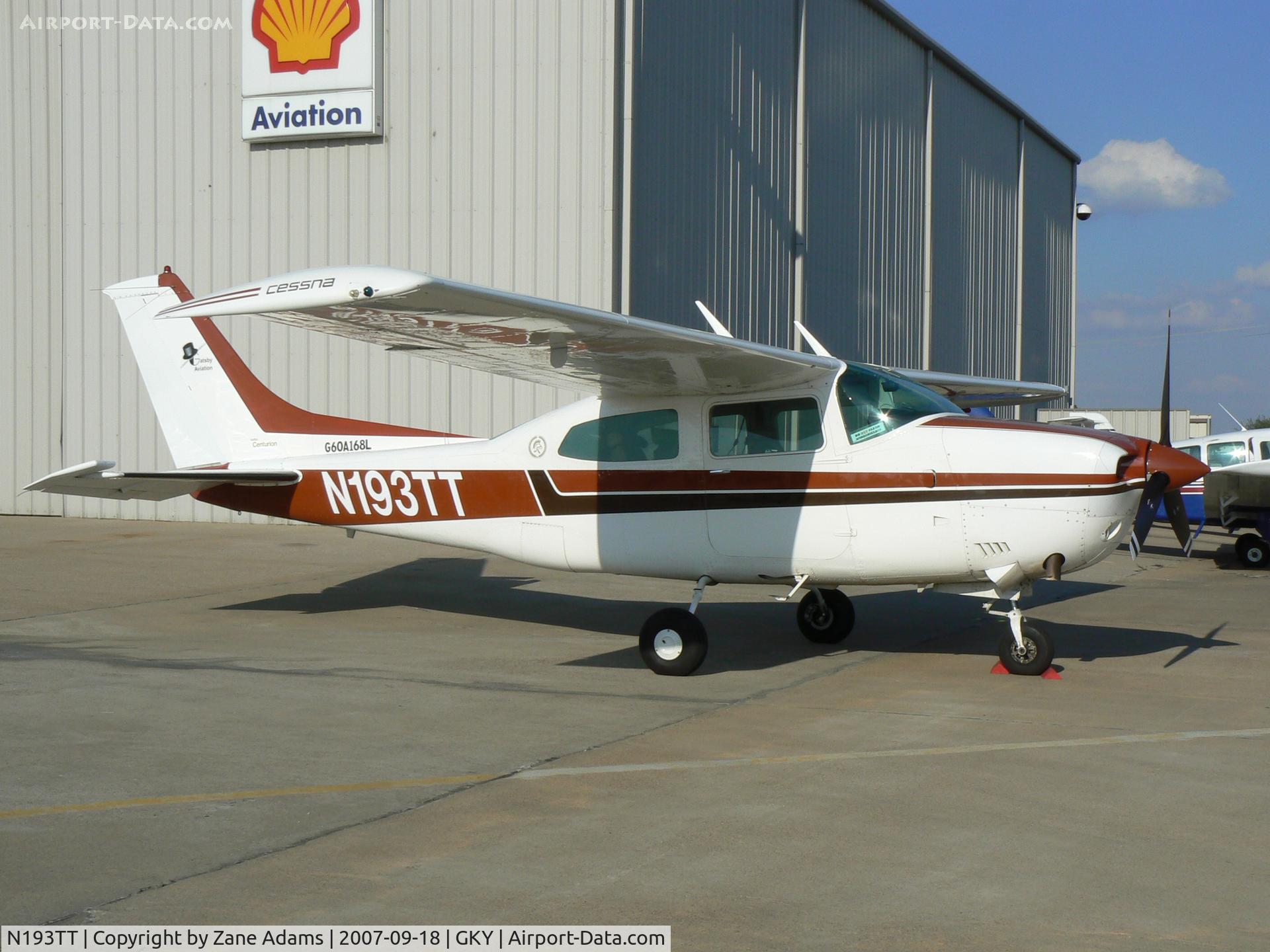N193TT, 1976 Cessna T210M Turbo Centurion C/N 21061601, on the ramp at Arlington Muni