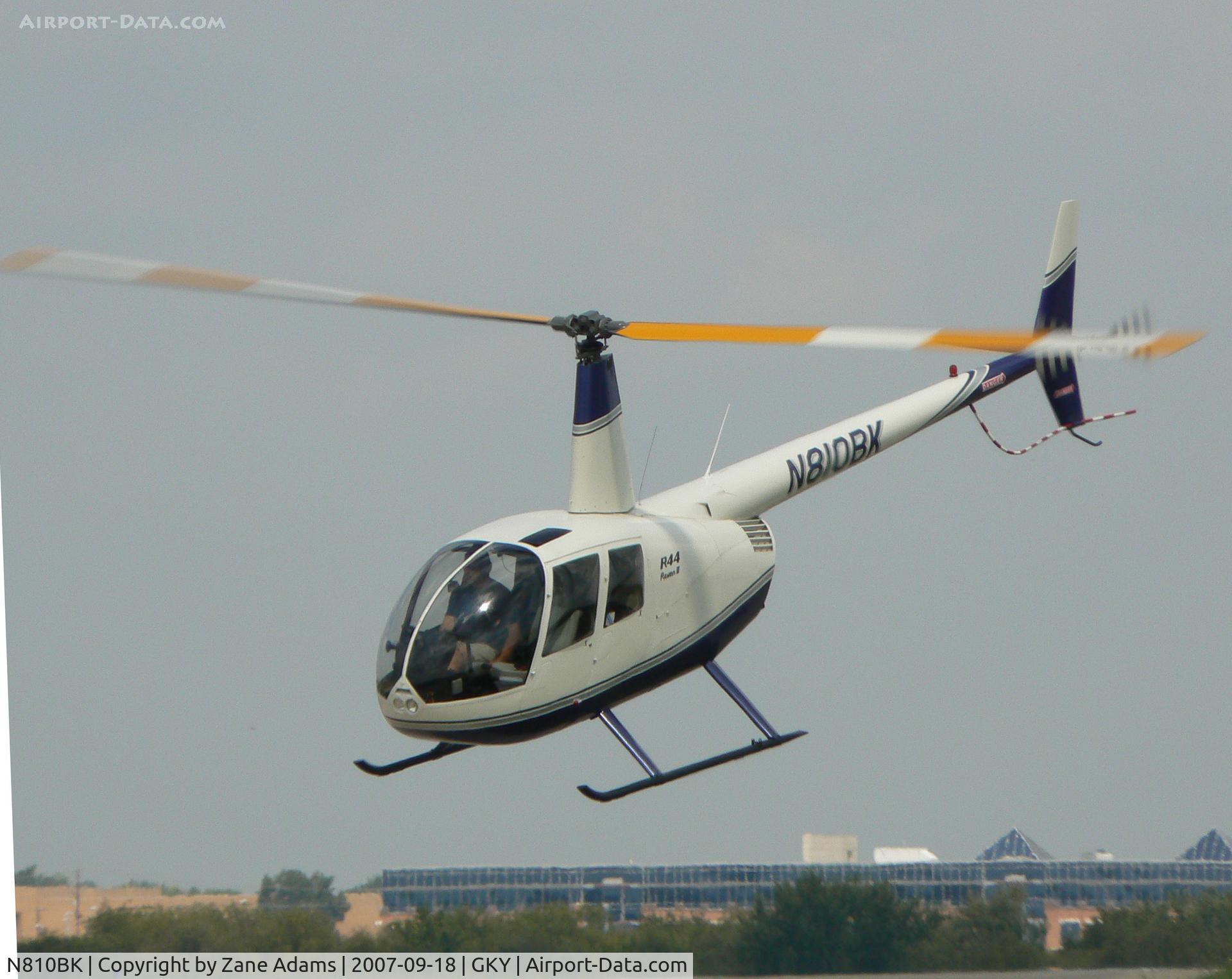N810BK, 2006 Robinson R44 Raven II C/N 11051, Flight Training