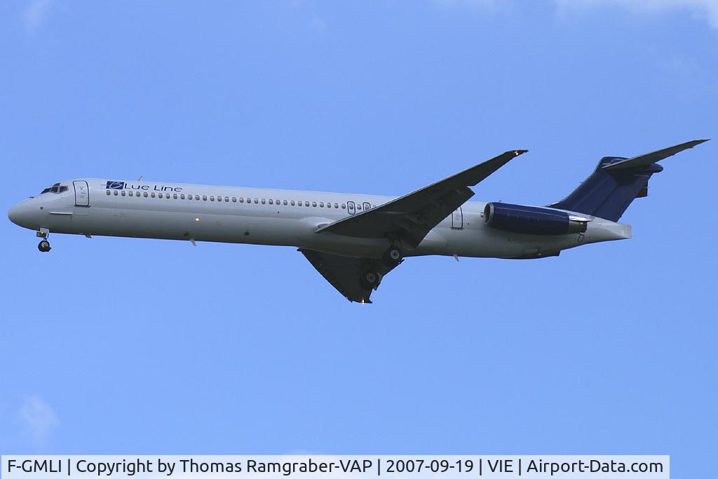 F-GMLI, 1991 McDonnell Douglas MD-83 (DC-9-83) C/N 53014, Blue Line MDD MD80