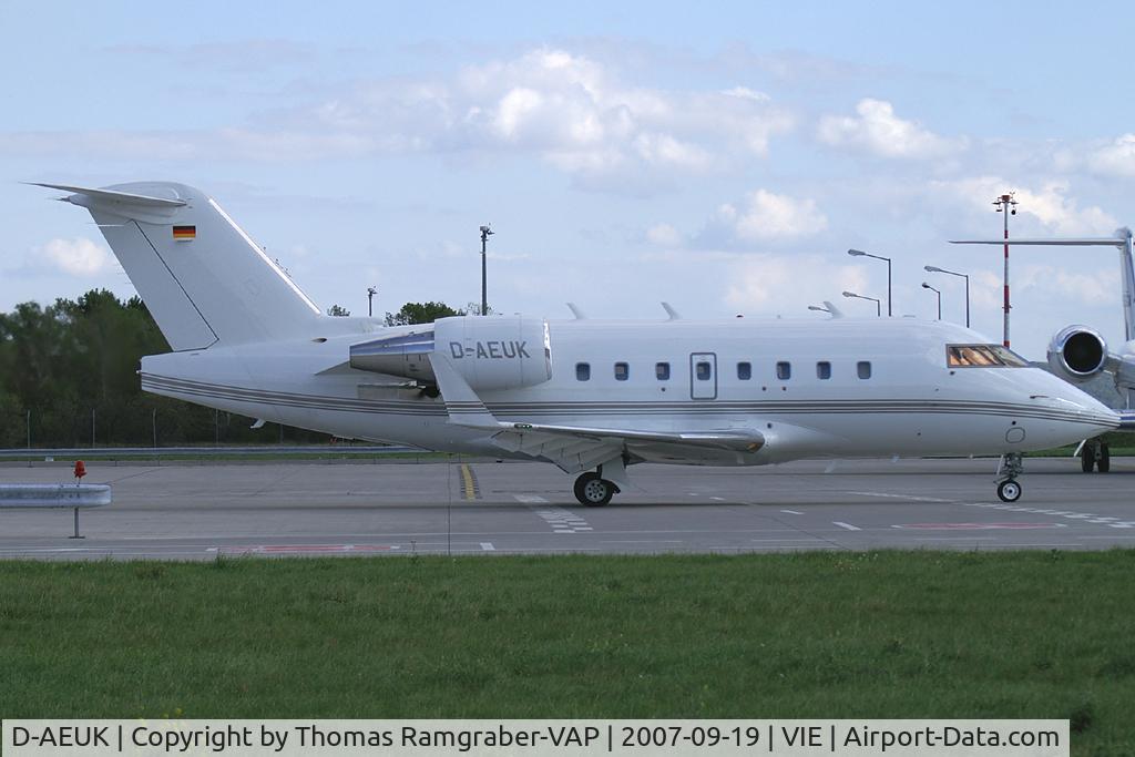 D-AEUK, 2004 Bombardier Challenger 604 (CL-600-2B16) C/N 5580, Challenge Air Canadair CL600 Challenger