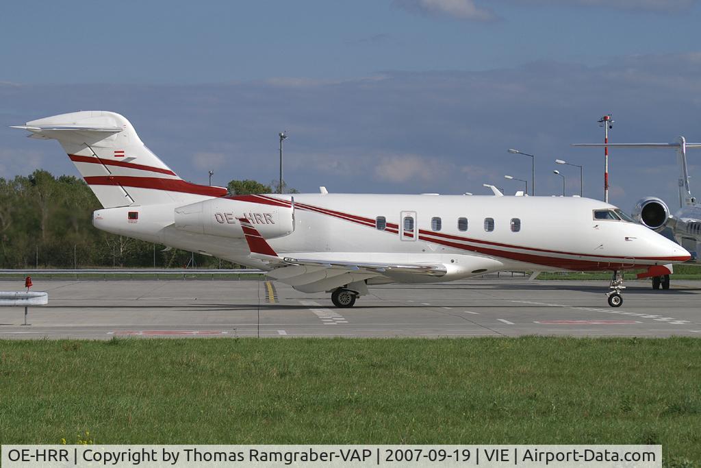 OE-HRR, 2004 Bombardier Challenger 300 (BD-100-1A10) C/N 20033, Tupack Bombardier BD 100
