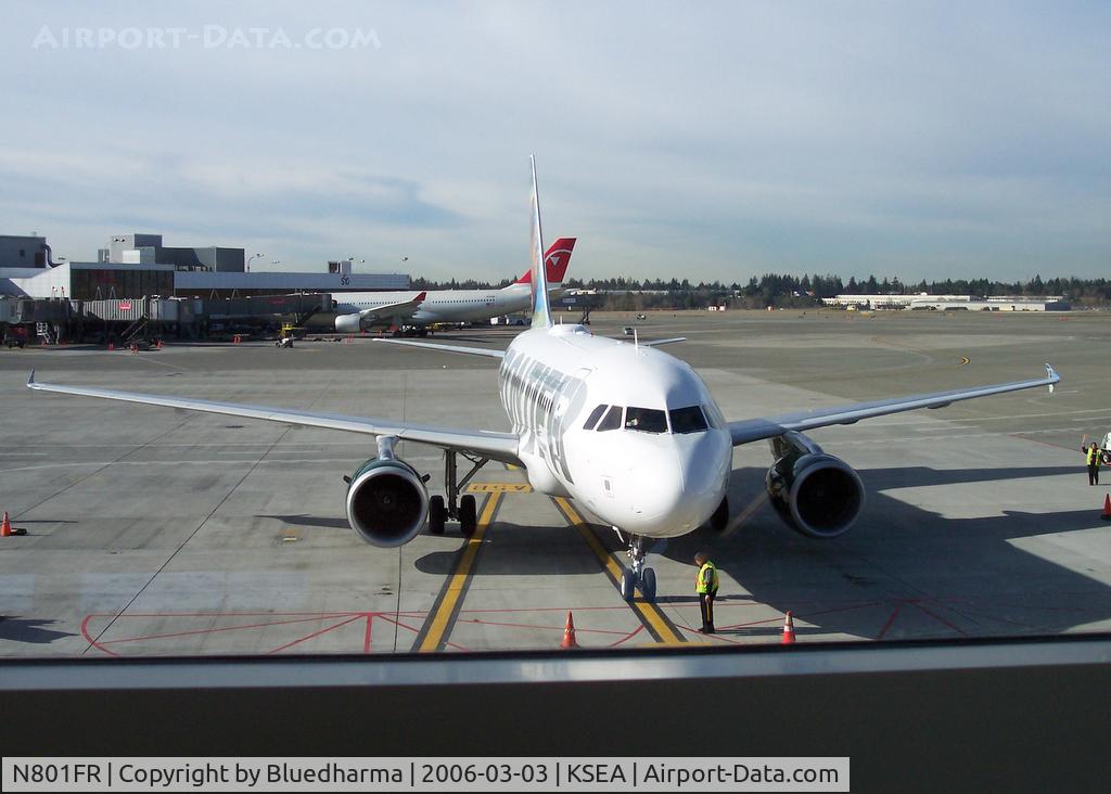 N801FR, 2003 Airbus A318-111 C/N 1939, Parking