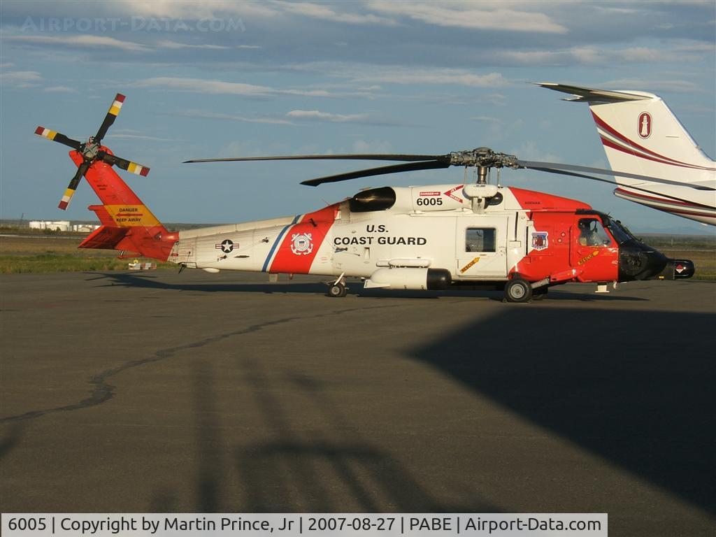 6005, Sikorsky HH-60J Jayhawk C/N 70.0655, US Coast Guard on ramp in Bethel