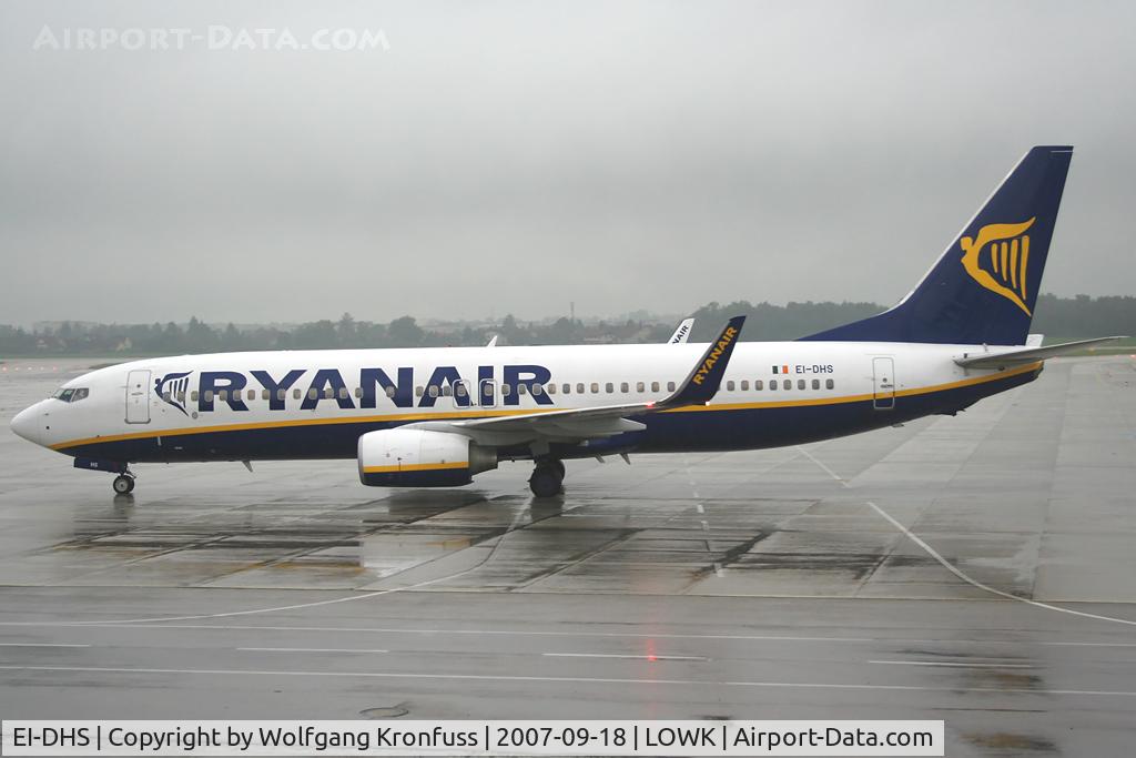 EI-DHS, 2005 Boeing 737-8AS(WL) C/N 33580, back from London Holidays