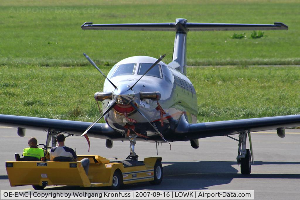 OE-EMC, 2005 Pilatus PC-12/45 C/N 663, Mr. Michelfeit's Privatprop!