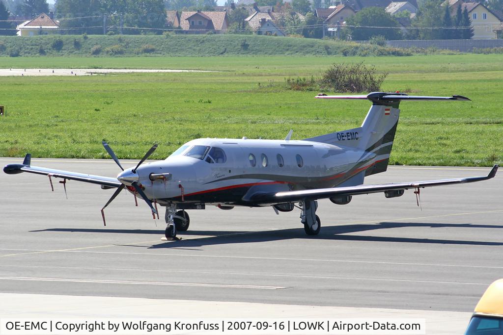 OE-EMC, 2005 Pilatus PC-12/45 C/N 663, Mr. Michelfeit's Privatprop!
