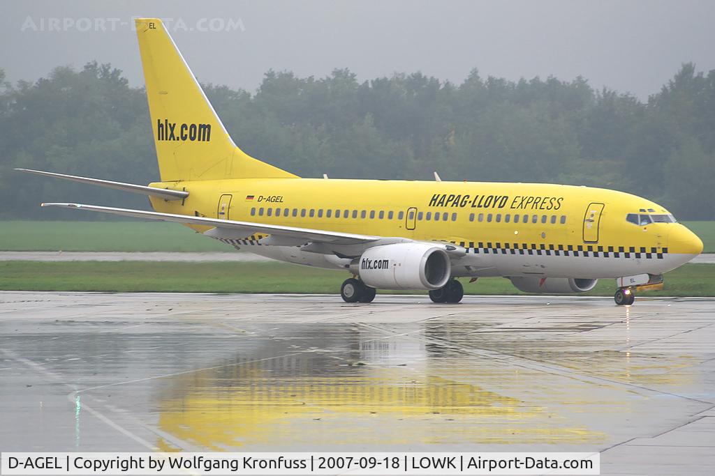 D-AGEL, 1997 Boeing 737-75B C/N 28110, nice reflections on the ground!
