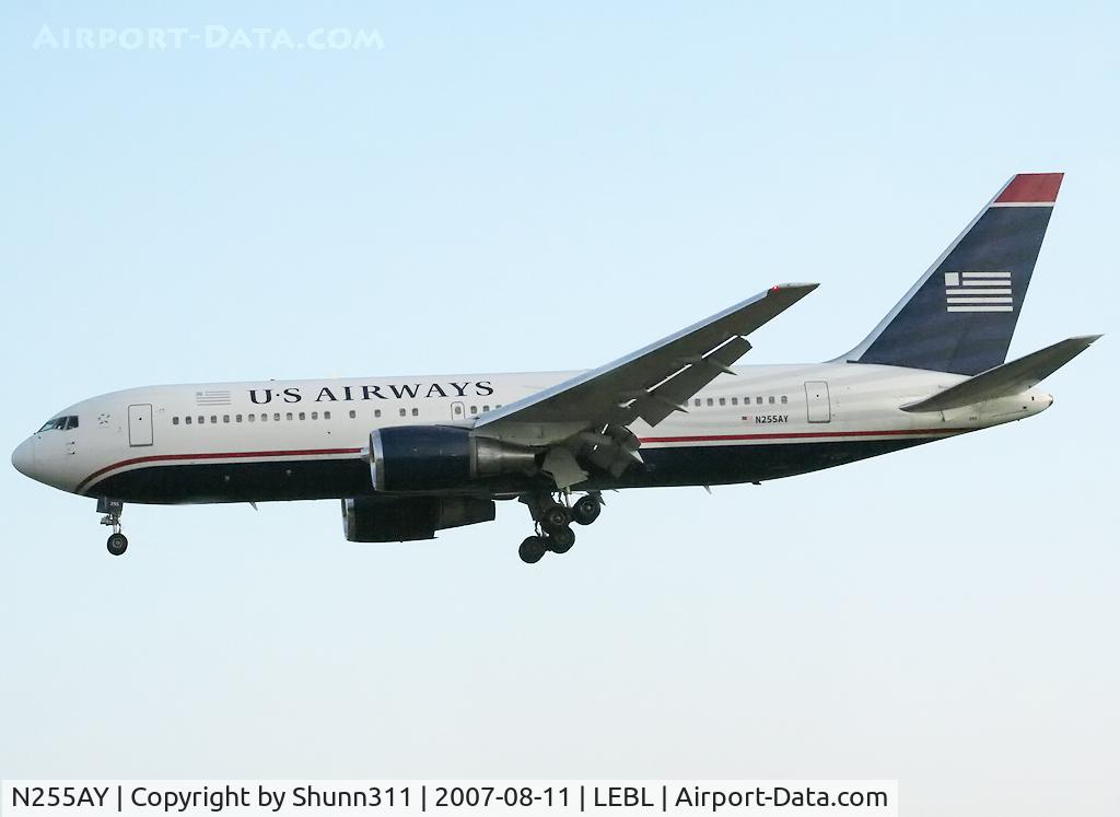 N255AY, 1991 Boeing 767-2B7 C/N 25257, Landing 25L