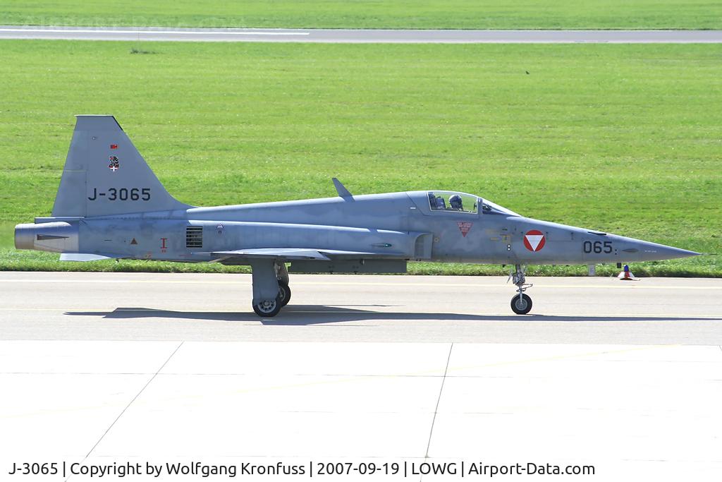 J-3065, Northrop F-5F Tiger II C/N L.3065, leased from Swiss Air Force till the Typhoons take over!