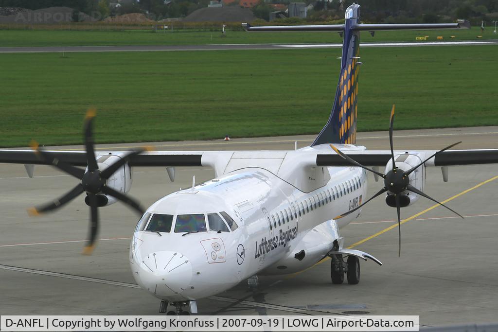 D-ANFL, 2001 ATR 72-212A C/N 668, opf LH from/to Munich
