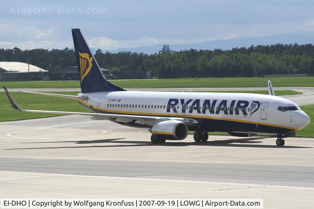 EI-DHO, 2005 Boeing 737-8AS C/N 33578, taxiing in...