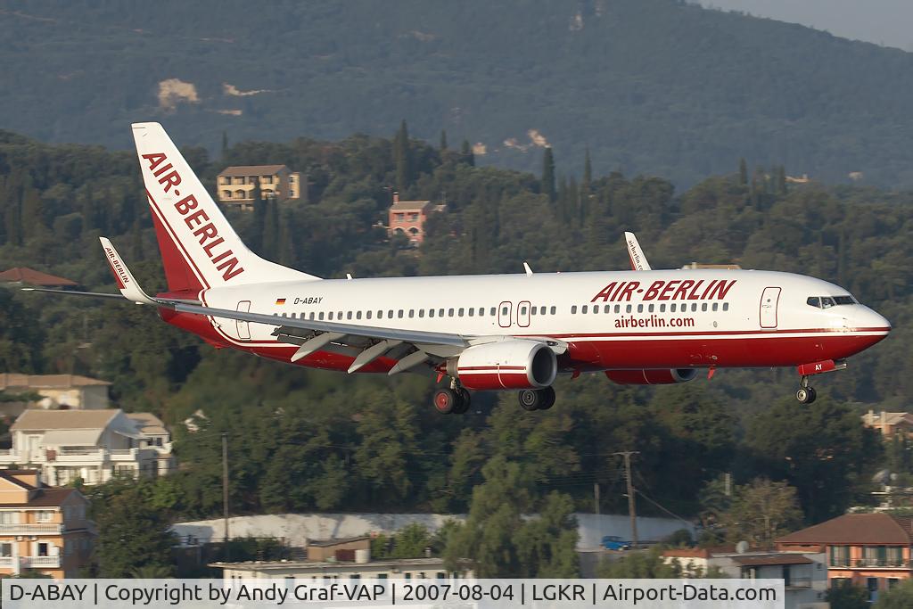 D-ABAY, 2000 Boeing 737-86J C/N 30499, AÃ­r Berlin 737-800