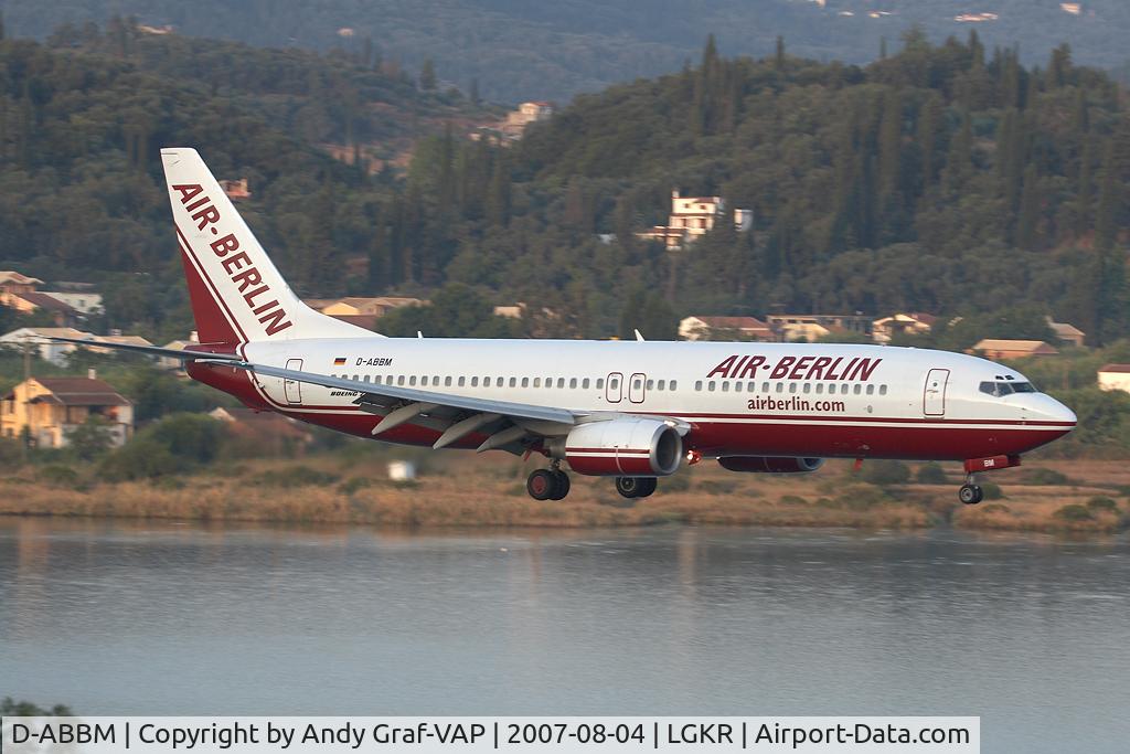 D-ABBM, 1998 Boeing 737-85F C/N 28823, Air Berlin 737-800