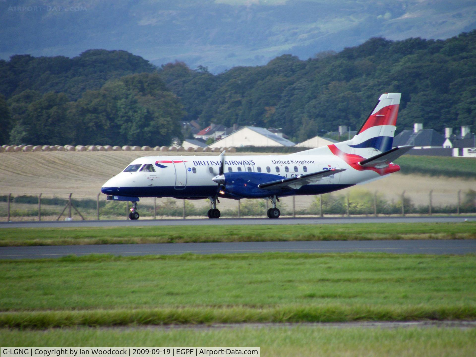 G-LGNG, 1992 Saab SF340B C/N 340B-327, SAAB SF-340B/Glasgow