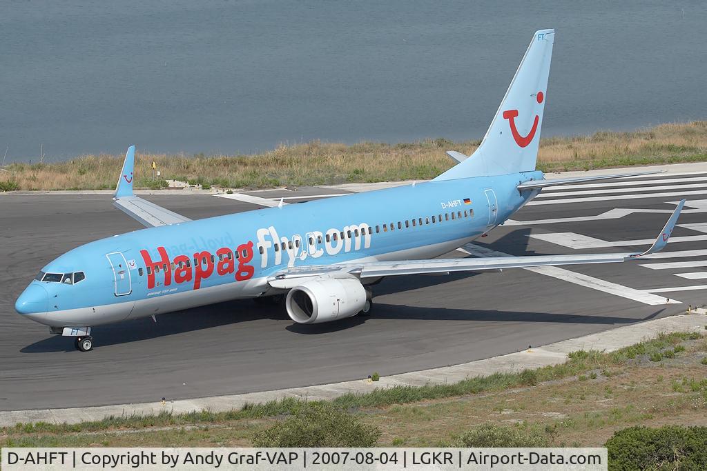 D-AHFT, 2000 Boeing 737-8K5 C/N 30413, Hapag Fly 737-800