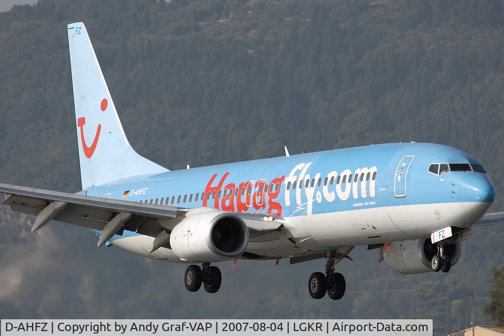 D-AHFZ, 2001 Boeing 737-8K5 C/N 30883, Hapag Fly 737-800