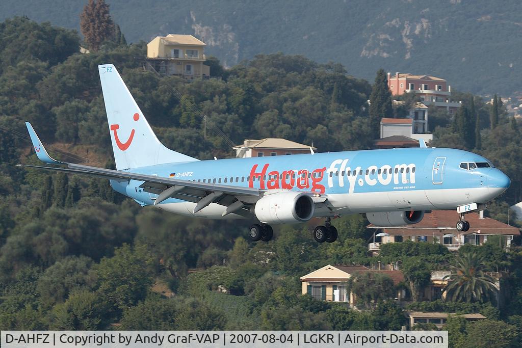 D-AHFZ, 2001 Boeing 737-8K5 C/N 30883, Hapag Fly 737-800