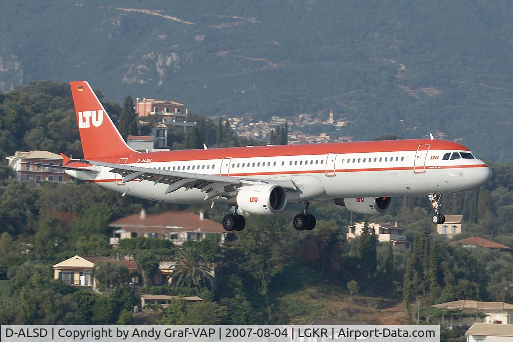 D-ALSD, 2001 Airbus A321-211 C/N 1607, LTU A321