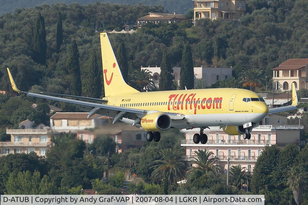 D-ATUB, 2007 Boeing 737-8K5 C/N 34692, TUIFly 737-800