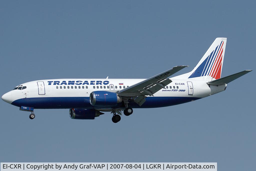 EI-CXR, 1989 Boeing 737-329 C/N 24355/1709, Transaero 737-300