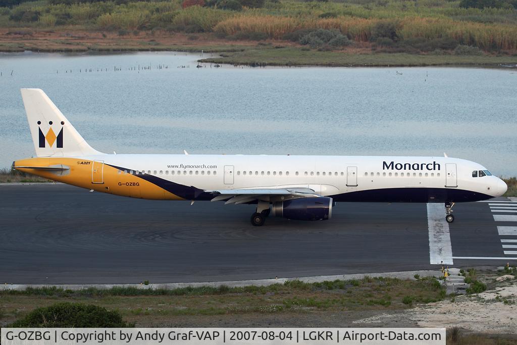 G-OZBG, 2003 Airbus A321-231 C/N 1941, Monarch A321