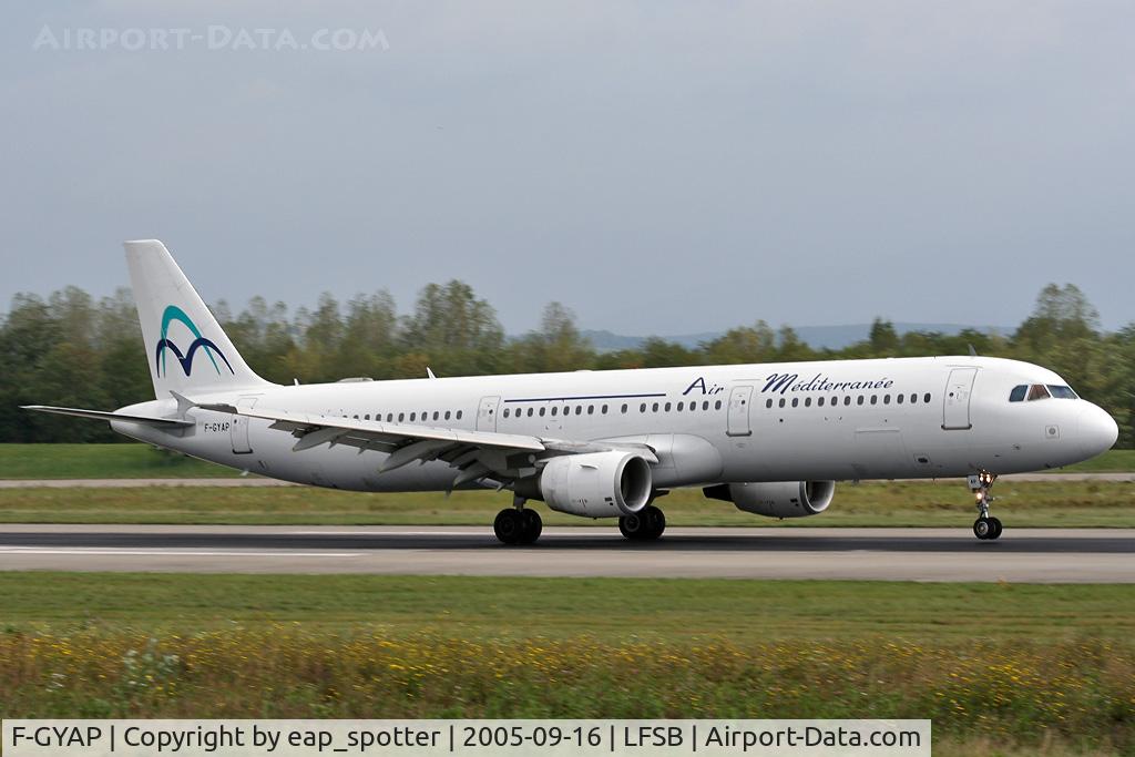 F-GYAP, 1994 Airbus A321-111 C/N 517, landing