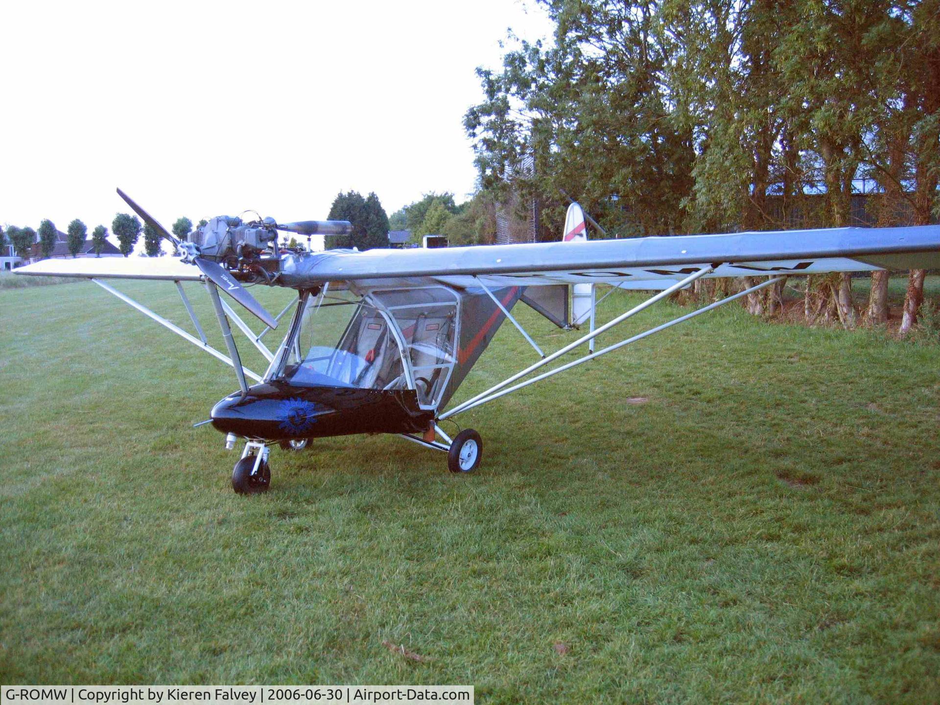 G-ROMW, 1998 Pegasus Cyclone AX2000 C/N 7486, Photo taken shortly after change of ownership