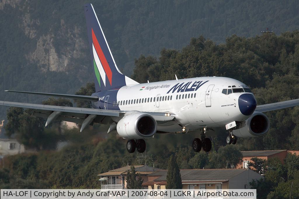 HA-LOF, 2003 Boeing 737-6Q8 C/N 29348, Malev 737-600
