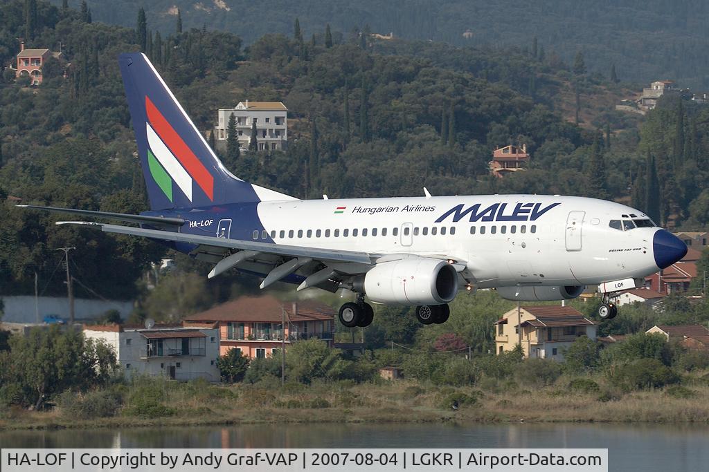 HA-LOF, 2003 Boeing 737-6Q8 C/N 29348, Malev 737-600